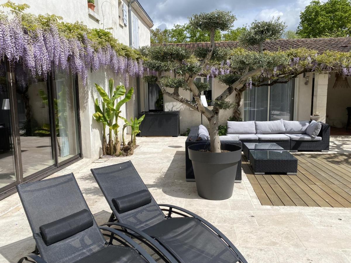 Le Logis De La Brumanderie - Saintes Fontcouverte  Exterior foto